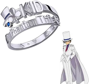 名探偵コナン 怪盗キッド 指輪 リング Amazon | [Neons] リング 指輪 コナンリング アニメ周辺機器